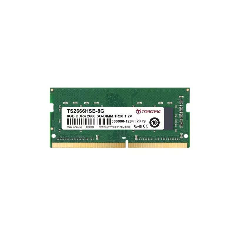 Mälu Transcend DDR4 SO-DIMM 8GB 2666MHz
