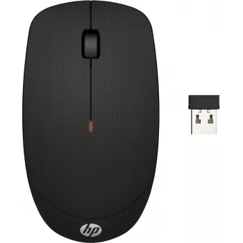 HP Wireless Mouse X200, kahekäeline, optiline, RF-juhtmevaba, 1600 DPI, must