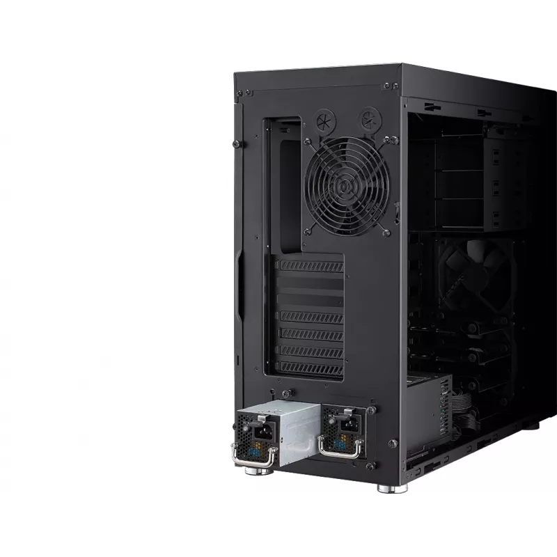 FSP Twins PRO 900W toiteplokk PS2 ATX Redundant ATX Must, 900 W, 100 - 240 V, 50 - 60 Hz, 6 - 10 A, aktiivne, 130 W