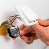 Nutikell Shelly WAVE 2PM Must (Shelly) — juhtmevaba Z-Wave, 16 A, 110–240 V, 868,4 MHz