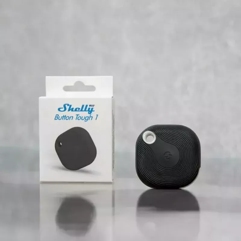 Nutinupp Shelly BLU Button Tough 1 Must Plastik 3V CR2032