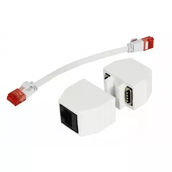 ALLNET ALL-RJ45-MAGNET liidesekaardid/adapter RJ-45 Valge 90 W