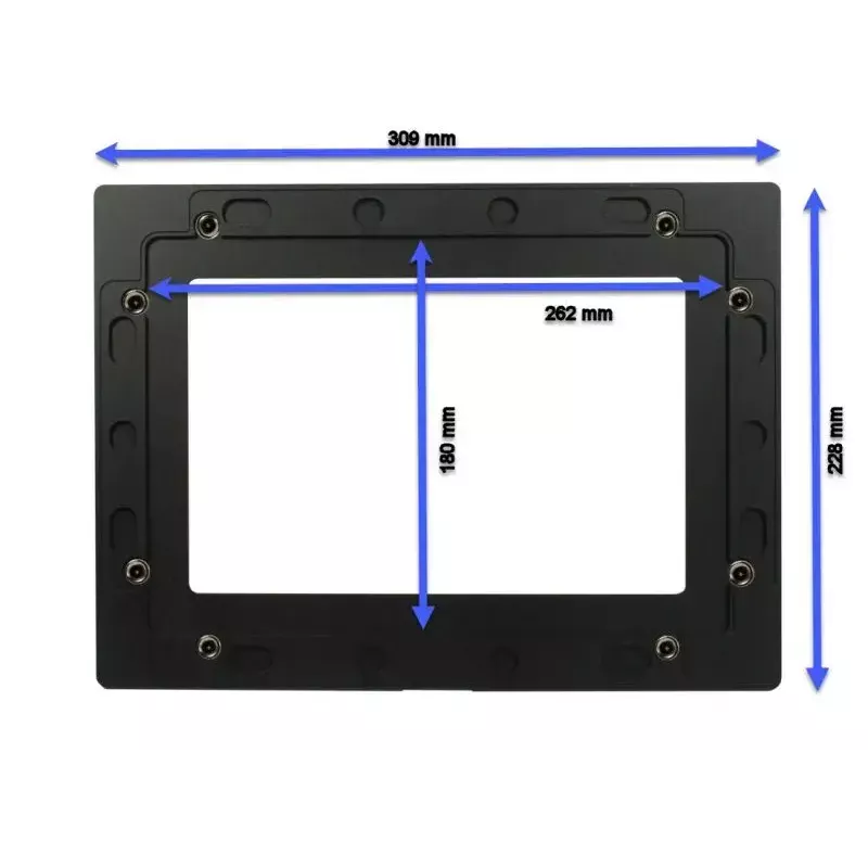 Bezel for ALLNET tablet ALLTCOVER10WWV1 — Valge bezel, 309 × 228 mm