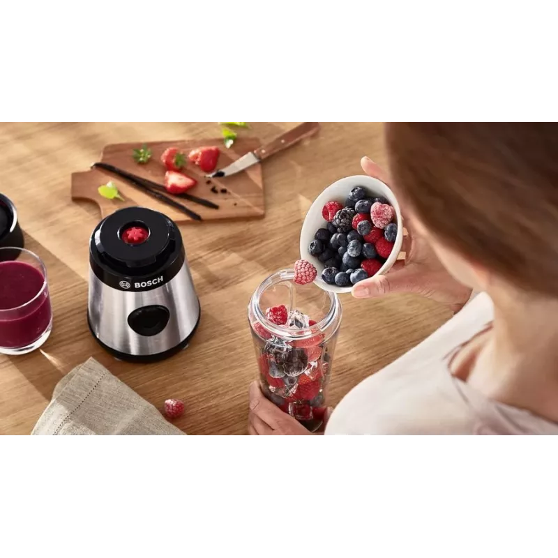 Bosch VitaPower MMB2111M blender 0,6 l Lauablender 450 W Roostevaba teras
