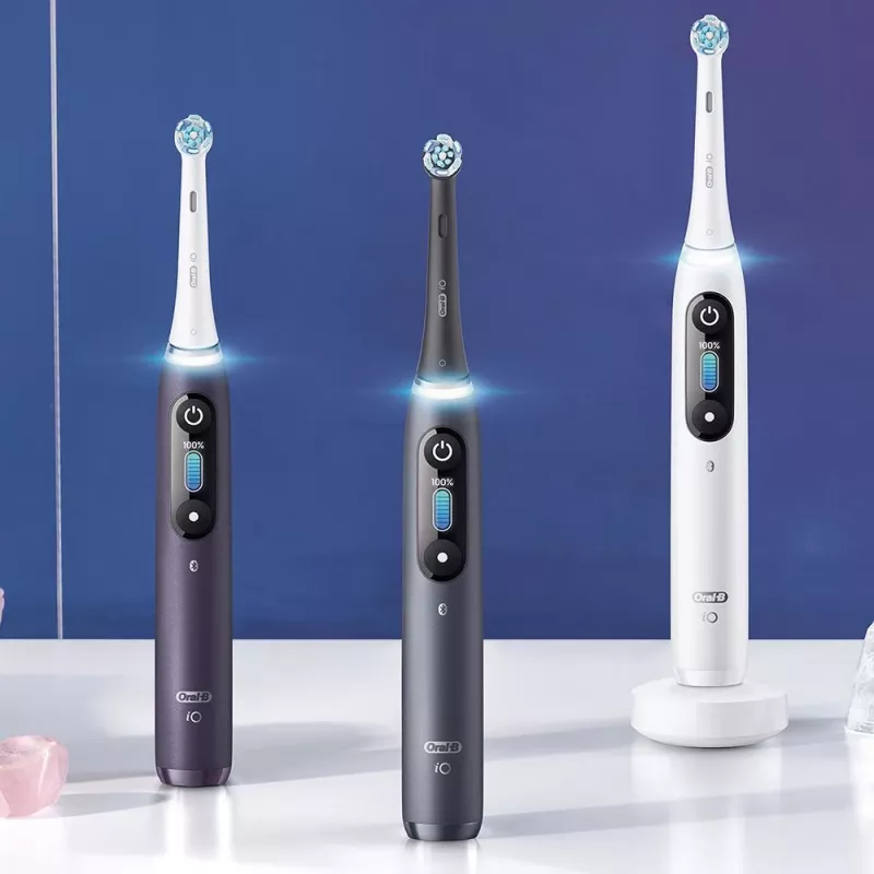 Oral-B iO elektriline hambahari Täiskasvanud Pöörlev hambahari Valge