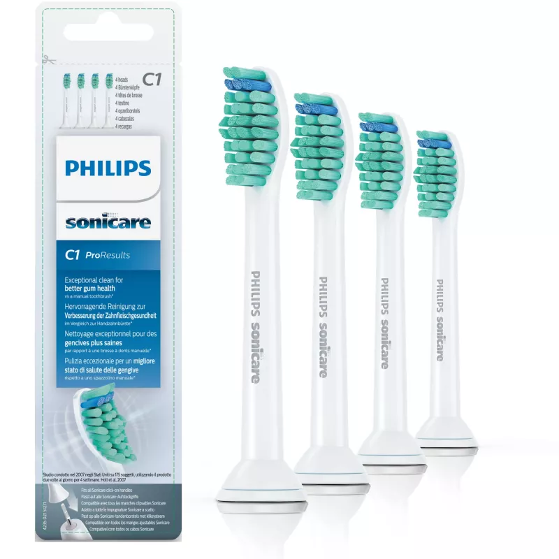 Philips Sonicare ProResults ProResults HX6014/07 4-pakend vahetatavad sonilised hambaharjapead