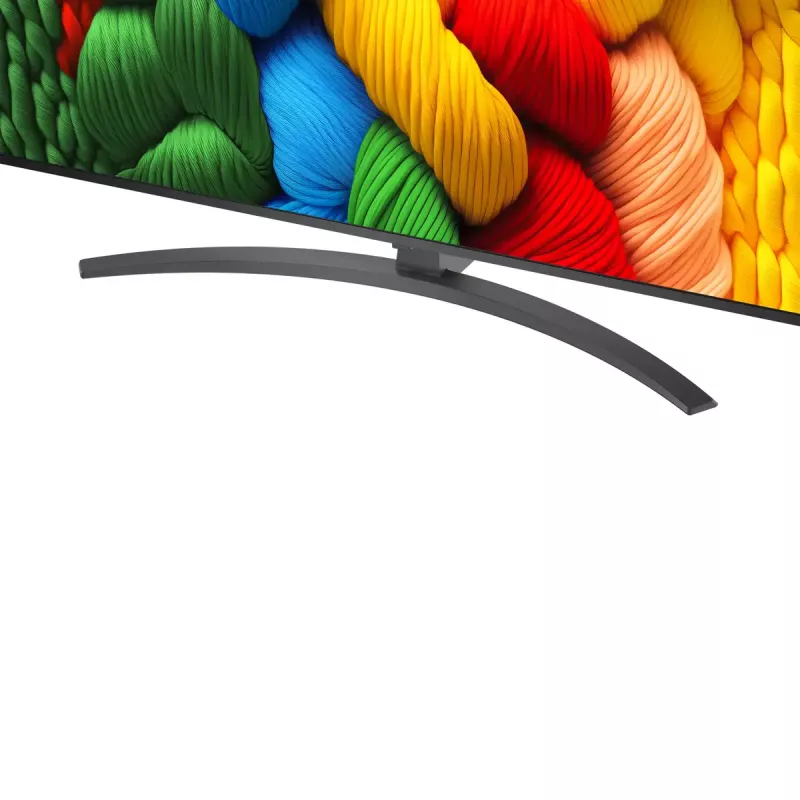 LG NanoCell AI 55NANO81A6A 139,7 cm (55 tolli) 4K Ultra HD nutiteler Wi-Fi must