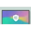 BenQ RE6504 Interaktiivne lameekraan 165,1 cm (65 tolli) 450 cd/m² 4K Ultra HD Must, Hall Puuteekraan Sisseehitatud protsessor Android
