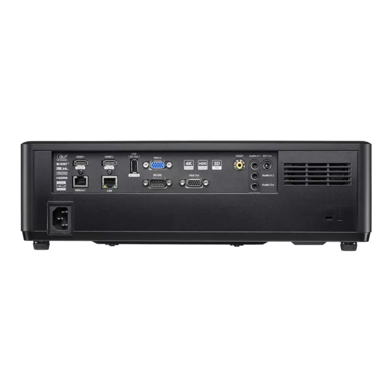 Lühikese heitega projektor Optoma ZU507TST 5000 ANSI luumenit DLP WUXGA 3D must