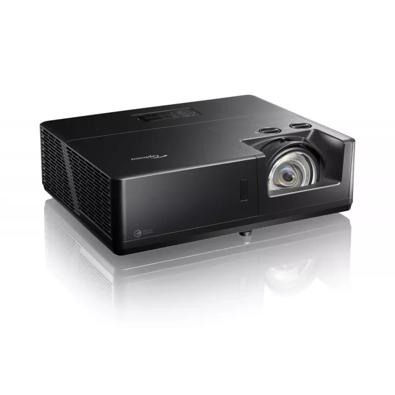Lühikese heitega projektor Optoma ZU507TST 5000 ANSI luumenit DLP WUXGA 3D must