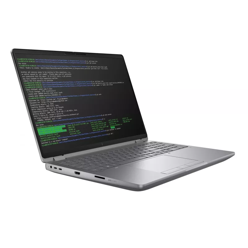 HP ZBook Fury G1i Intel Core Ultra 9 285HX 40,6 cm (16 tolli) WQXGA 64 GB DDR5-SDRAM Wi-Fi 7 (802.11be) Windows 11 Pro AI tööjaam, AI arvuti