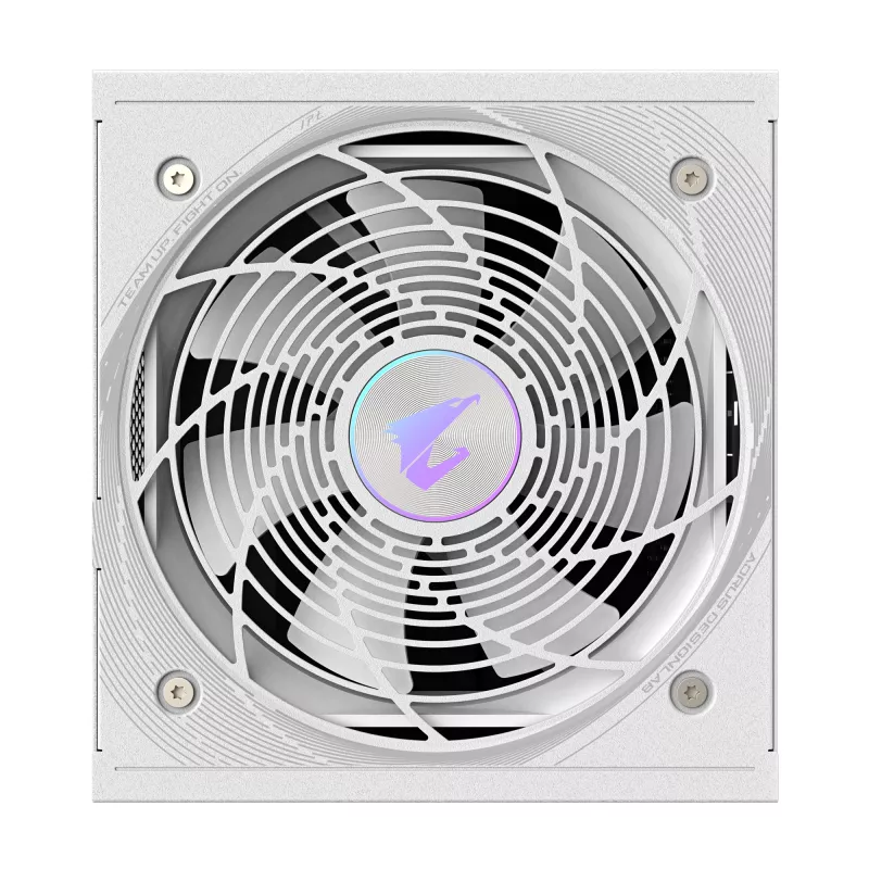 Toiteplokk GIGABYTE AORUS ELITE P1000W ATX 3.1 1000W 80 PLUS Platinum täielikult modulaarne valge, 6x (6+2) PCIe, 8 SATA