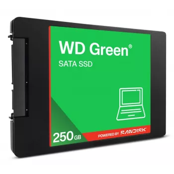 WESTERN DIGITAL SSD - WD roheline - 250GB - SATA 6Gb/s - 2.5in/7mm cased