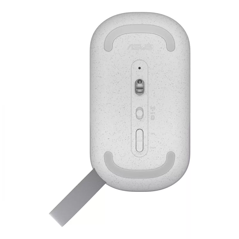 ASUS Marshmallow MD100 hiir Kontor Kahekäeline RF Juhtmevaba + Bluetooth Optiline 1600 DPI