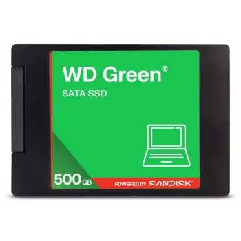 WESTERN DIGITAL SSD - WD roheline - 500GB - SATA 6Gb/s - 2.5in/7mm cased