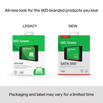 WESTERN DIGITAL SSD - WD roheline - 500GB - SATA 6Gb/s - 2.5in/7mm cased
