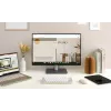 ASUS Marshmallow KW100 klaviatuur juhtmevaba Bluetooth QWERTZ beež hall valge