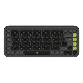 Logitech POP Icon Keys klaviatuur universaalne Bluetooth QWERTY US International Graphite Green