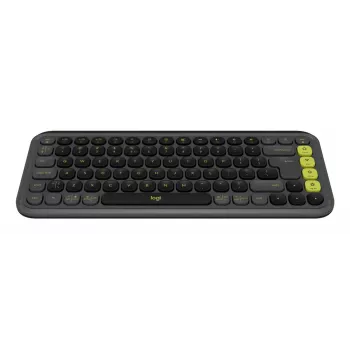 Logitech POP Icon Keys klaviatuur universaalne Bluetooth QWERTY US International Graphite Green