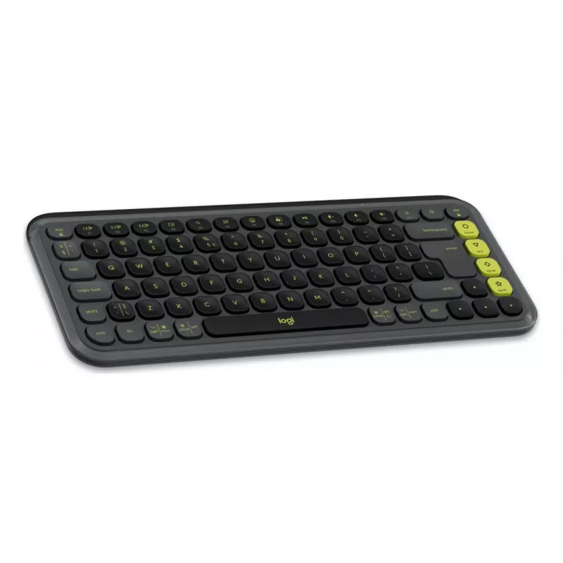 Logitech POP Icon Keys klaviatuur universaalne Bluetooth QWERTY US International Graphite Green