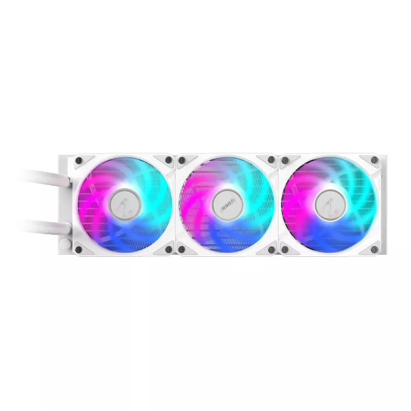 GIGABYTE AORUS WATERFORCE II 360 ICE AIO vedelikprotsessori jahuti - 3x120mm ARGB ventilaatorit, liuguv lukustusmehhanism, DAISY-CHAIN, Intel LGA 1851 ja AMD AM5 ühilduv