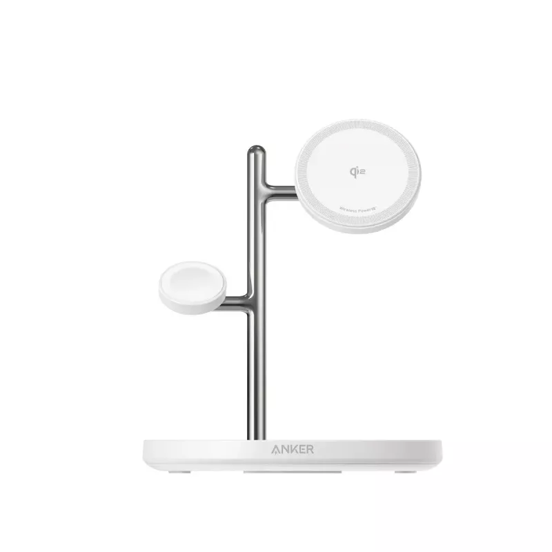 Anker MagGo universaalne valge USB juhtmevaba kiirlaadimisjaam siseruumidesse