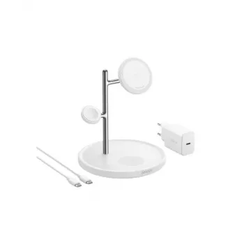 Anker MagGo universaalne valge USB juhtmevaba kiirlaadimisjaam siseruumidesse