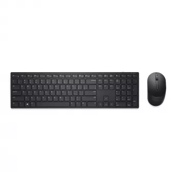 DELL Pro klaviatuur ja hiir - KM5221W - USA rahvusvaheline (QWERTY) - Must