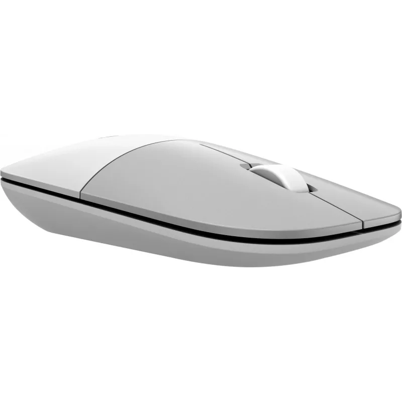 HP Z3700 keraamiline valge juhtmevaba hiir, kahekäeline, optiline, RF-juhtmevaba, 1200 DPI, hõbedane, valge