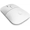 HP Z3700 keraamiline valge juhtmevaba hiir, kahekäeline, optiline, RF-juhtmevaba, 1200 DPI, hõbedane, valge
