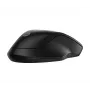 HP 255 Dual Wireless Mouse, ambidextre, optiline, RF-juhtmevaba + Bluetooth, 1600 DPI, must