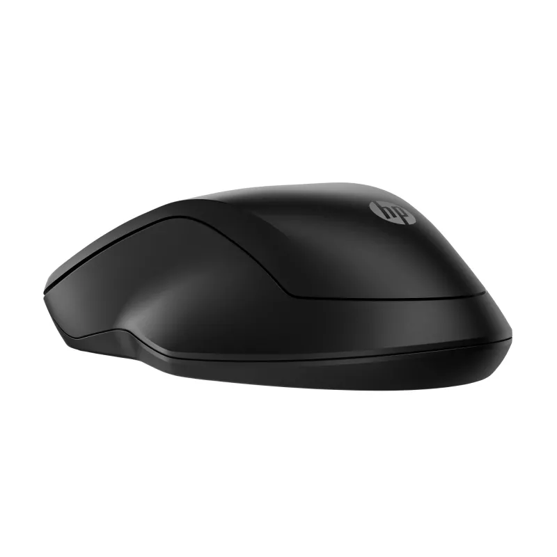 HP 255 Dual Wireless Mouse, ambidextre, optiline, RF-juhtmevaba + Bluetooth, 1600 DPI, must