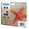 Epson C13T03A64020 tindikassett 1 tk originaal suure (XL) mahutavusega must, tsüaan, magenta, kollane