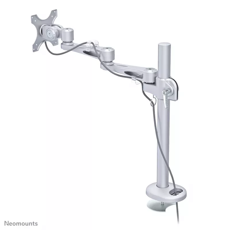 Neomounts FPMA-D935G Monitori käsi 10-30 tolli, läbiviigukinnitus, 10 kg, 25,4 cm (10 tolli), 76,2 cm (30 tolli), 100 x 100 mm, hõbedane