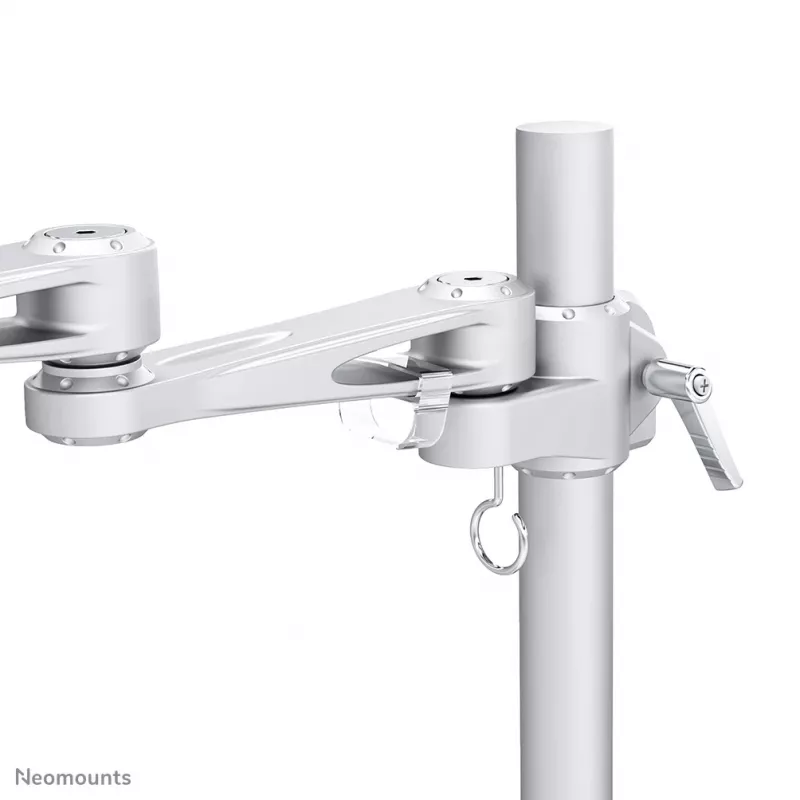 Neomounts FPMA-D935G Monitori käsi 10-30 tolli, läbiviigukinnitus, 10 kg, 25,4 cm (10 tolli), 76,2 cm (30 tolli), 100 x 100 mm, hõbedane