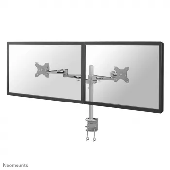 Neomounts FPMA-D935D Monitori käsi 14-27 tolli, Klambriga, 6 kg, 35,6 cm (14 tolli), 68,6 cm (27 tolli), 100 x 100 mm, Hõbedane