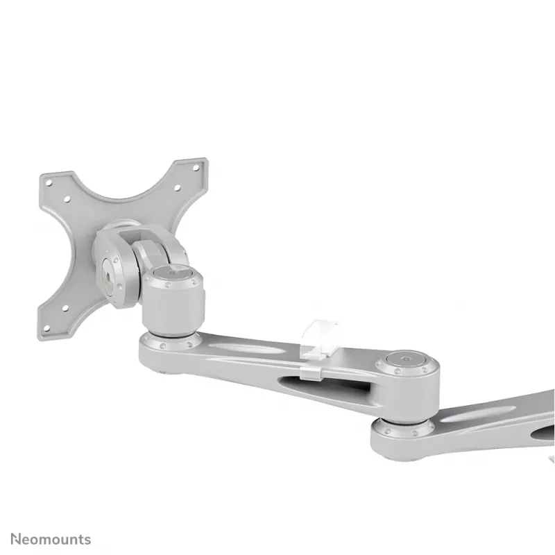 Neomounts FPMA-D935D Monitori käsi 14-27 tolli, Klambriga, 6 kg, 35,6 cm (14 tolli), 68,6 cm (27 tolli), 100 x 100 mm, Hõbedane