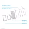 Neomounts DS15-630WH1 tahvelarvuti alus lauale ja seinale 9,7-11 tolli - lukustatav