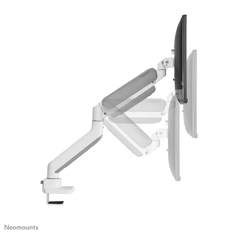 Neomounts DS70-450WH1 Monitori käsi 17-42 tolli - gaasivedru - Topfix - 180°-piirik