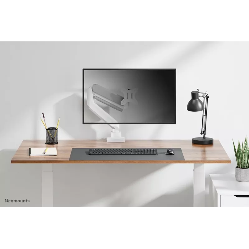 Neomounts DS70-450WH1 Monitori käsi 17-42 tolli - gaasivedru - Topfix - 180°-piirik