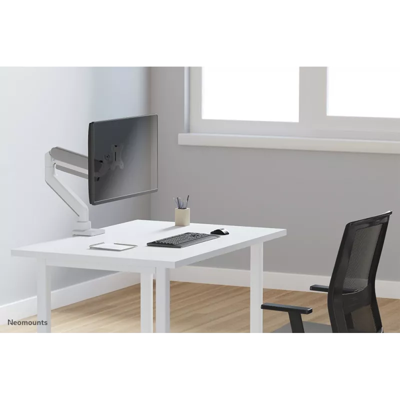 Neomounts DS70-450WH1 Monitori käsi 17-42 tolli - gaasivedru - Topfix - 180°-piirik