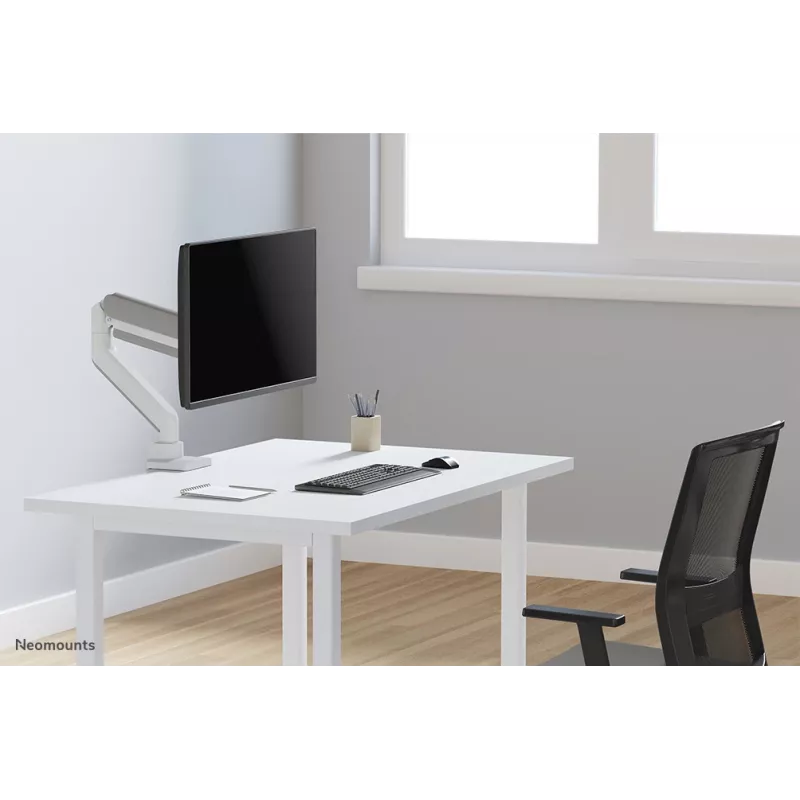 Neomounts DS70-450WH1 Monitori käsi 17-42 tolli - gaasivedru - Topfix - 180°-piirik