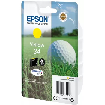Epson Golf ball Singlepack kollane 34 DURABrite Ultra tint