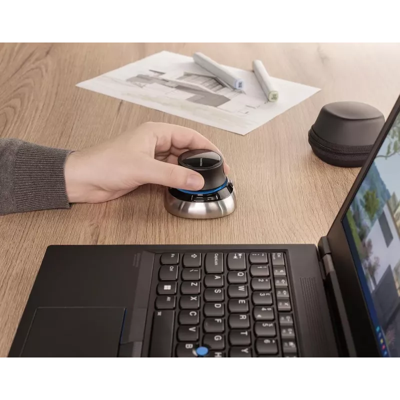 Hiir 3Dconnexion SpaceMouse Office RF juhtmevaba + Bluetooth + USB Type-A