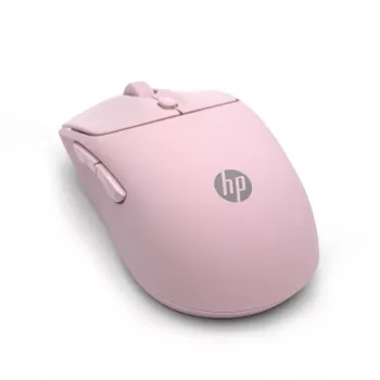 HP 400 Vaikne roosa juhtmevaba hiir, kahekäeline, RF-juhtmevaba + Bluetooth, 6000 DPI, roosa