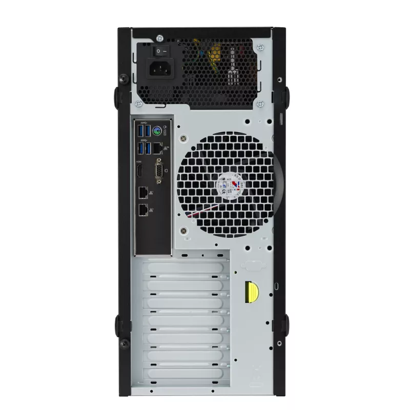 Tornarvuti korpus ASUS TS100-E11-PI4 must, Intel C256 kiibistikuga, LGA1200 tugi, 300 W toiteplokk