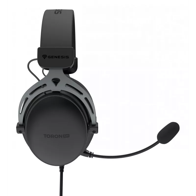 Juhtmega binauraalne mängupeakomplekt Genesis Toron 531 — ümberkõrvaklapid, 32 Ω, 20–20000 Hz, 1 m kaabel