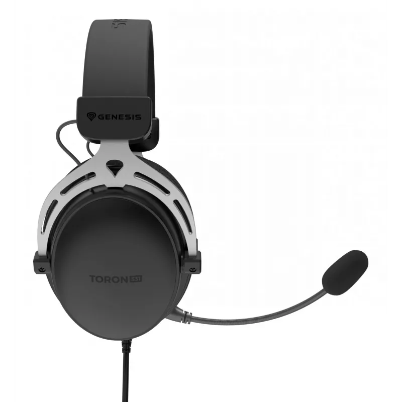 Juhtmega binauraalne mängupeakomplekt Genesis Toron 531 — ümberkõrvaklapid, 32 Ω, 20–20000 Hz, 1 m kaabel