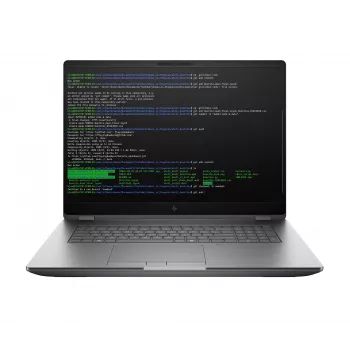 HP ZBook Fury G1i Intel Core Ultra 7 255HX Mobiilne tööjaam 45,7 cm (18 tolli) WQXGA 32 GB DDR5-SDRAM 1 TB SSD NVIDIA RTX PRO 2000 Blackwell Wi-Fi 7 (802.11be) Windows 11 Pro AI Workstation, AI PC Hõbedane
