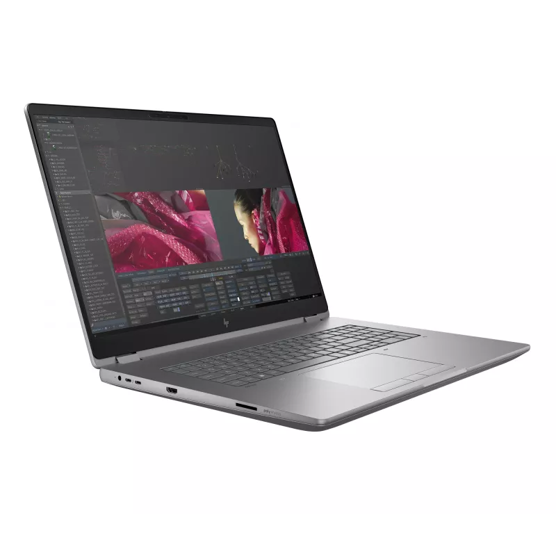 HP ZBook Fury G1i Intel Core Ultra 7 255HX Mobiilne tööjaam 45,7 cm (18 tolli) WQXGA 32 GB DDR5-SDRAM 1 TB SSD NVIDIA RTX PRO 2000 Blackwell Wi-Fi 7 (802.11be) Windows 11 Pro AI Workstation, AI PC Hõbedane